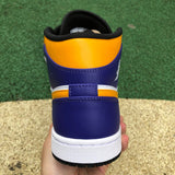 AJ1 MID Lakers
