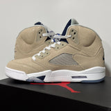 AJ 5 Retro Georgetown Sample