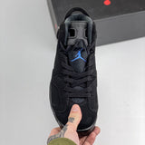 AJ6 Retro Black and Blue