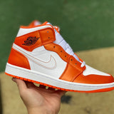 AJ1 MID Electro Orange