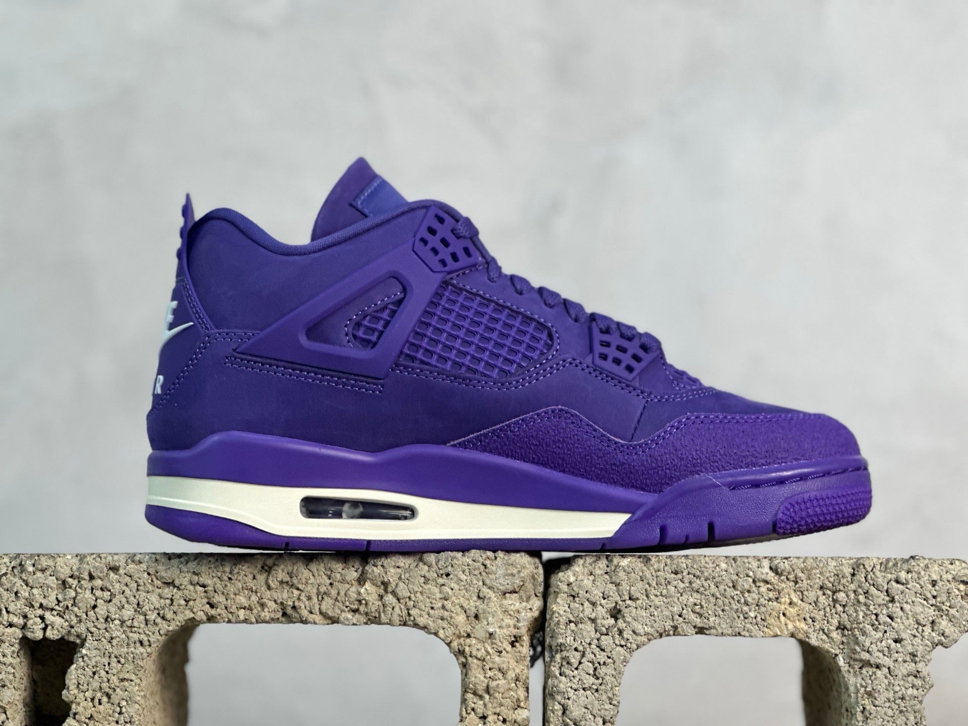 AJ4 Retro Nigel Sylvester Purple Brick by Brick