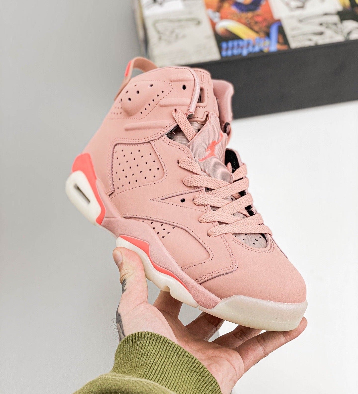 AJ6 Retro Pink