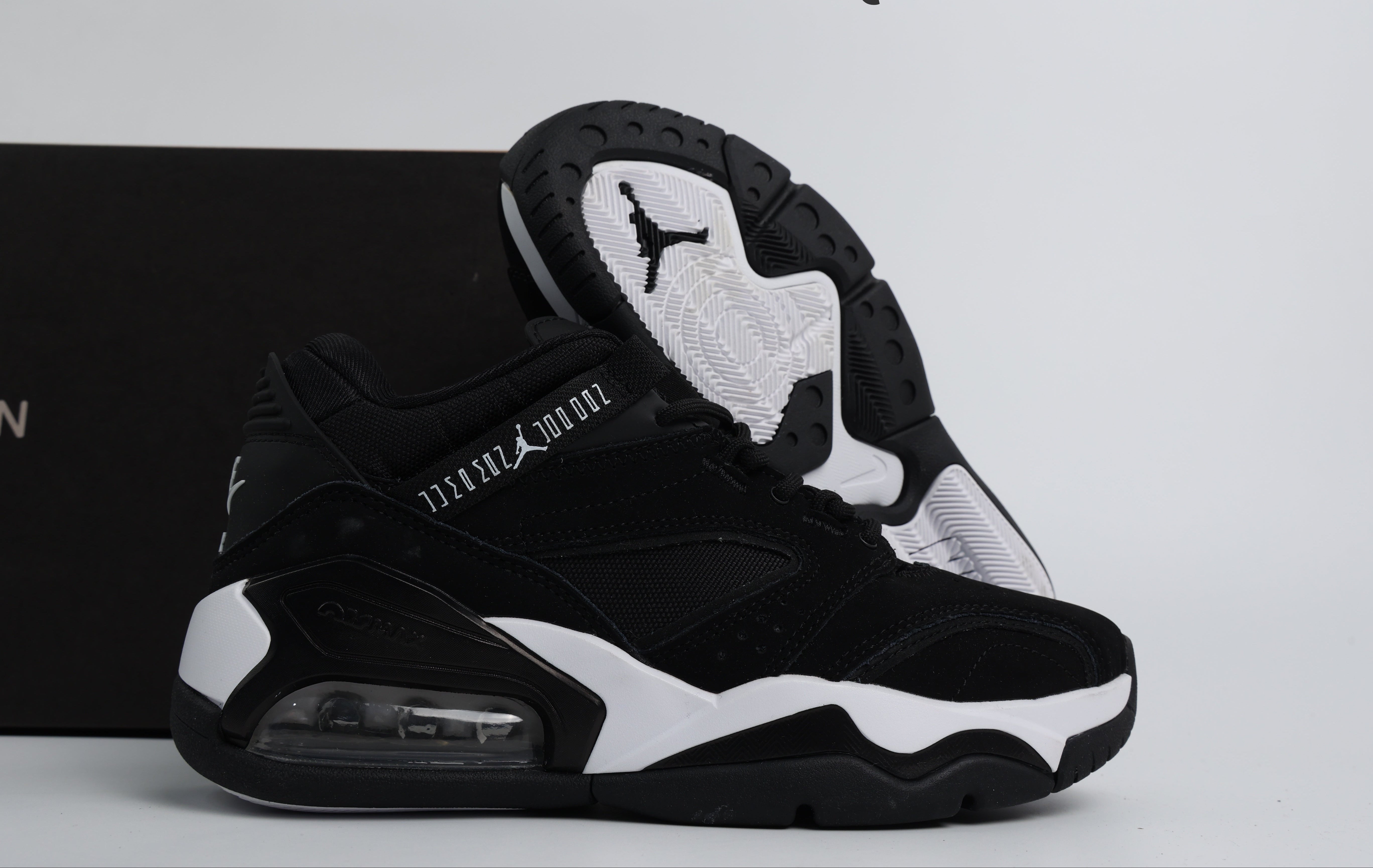 AJ6 Point Lane Black