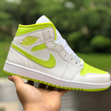 AJ1 MID White Lime