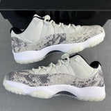 AJ11 Retro Low Light Bone Snakeskin
