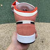 AJ1 MID Orange Suede