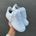 AF1 Rope Laces "White" Drip Sneakers