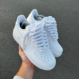 AF1 Rope Laces "White" Drip Sneakers