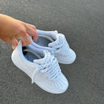 AF1 Rope Laces "White" Drip Sneakers