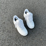 AF1 Rope Laces "White" Drip Sneakers