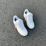 AF1 Rope Laces "White" Drip Sneakers