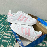 Superstar White And Light Pink