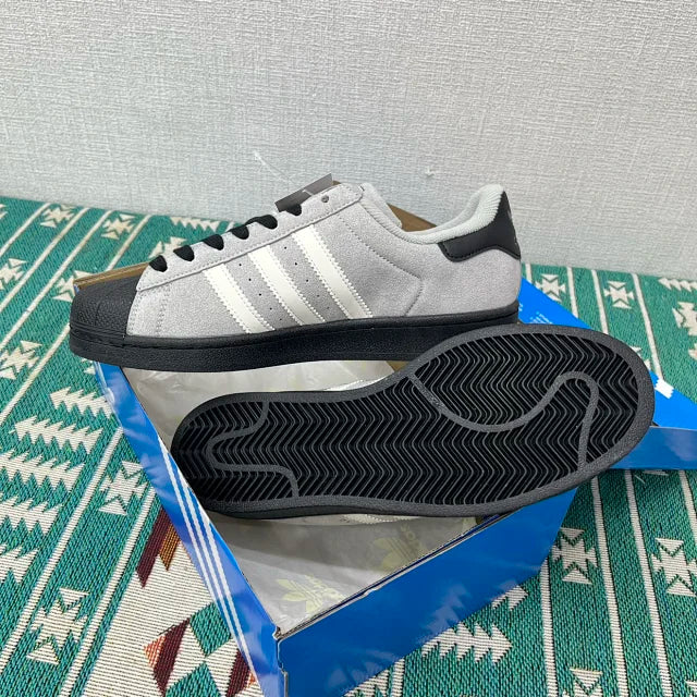 Superstar Grey, Black, and White