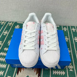 Superstar White And Light Pink