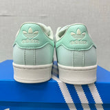 Superstar Mint Green And White