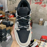 AJ1 Low Elevate Black Grey