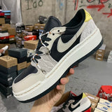 AJ1 Low Elevate Black Grey