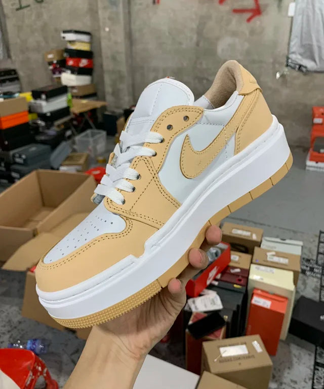 AJ1 Low Elevate Yellow