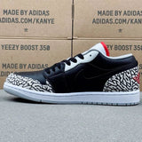 AJ1 Low Black Cement