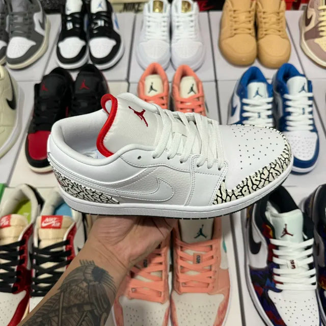 AJ1 Low White Cement