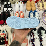 AJ1 Low Blue Whisper Dune Red