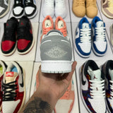 AJ1 Low Vintage Stealth Grey
