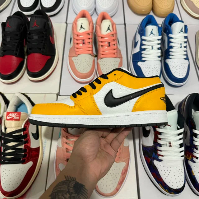 AJ1 Low Laser Orange