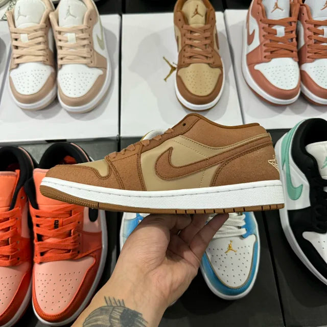 AJ1 Low Legend Medium Brown
