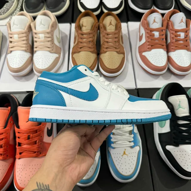 AJ1 Low Aquatone