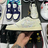 AJ1 Lowb Paint Splatter