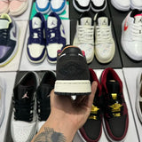 AJ1 Low Black White Hyper Pink