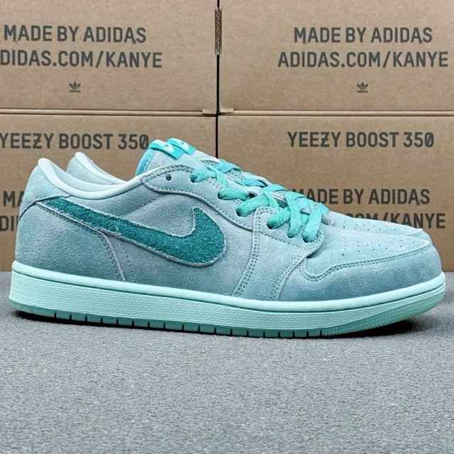 AJ1 Low Washed Teal
