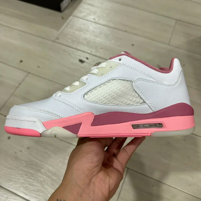 AJ 5  Low Crafted For Her Desert Berry