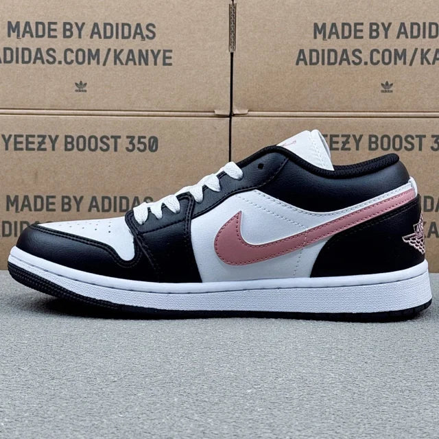 AJ1 Low Black & Rust Pink