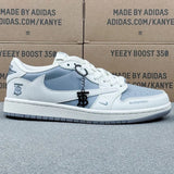 AJ1 Low x Burberry Grey