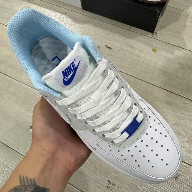 AF1 07 White/Light Armory Blue