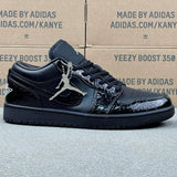 AJ1 Low SE Black Croc