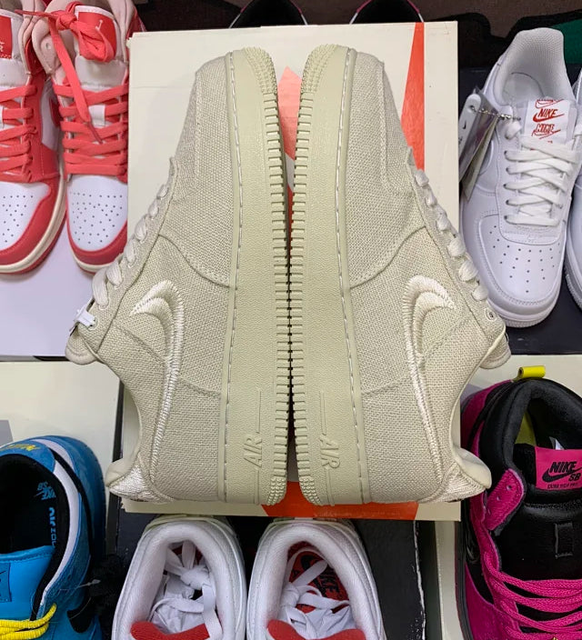 AF1 Low Stussy Fossil