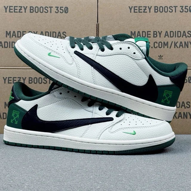 AJ1 Low x Travis Scott Reverse Mocha Green