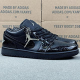 AJ1 Low SE Black Croc
