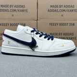 AJ1 Low x LV Blue And White