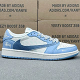AJ1 Low X Stussy Blue