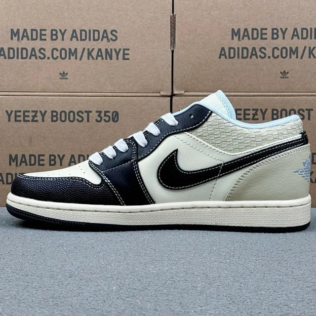 AJ1 Low Coconut Milk Black Muslin