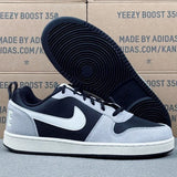 AJ1 Low Black Grey Sail