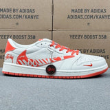 AJ1 Low x Stussy Orange
