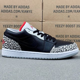 AJ1 Low Black Cement