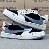 AJ1 Low x Stussy White And Black